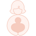 Icon of a mother holding a child